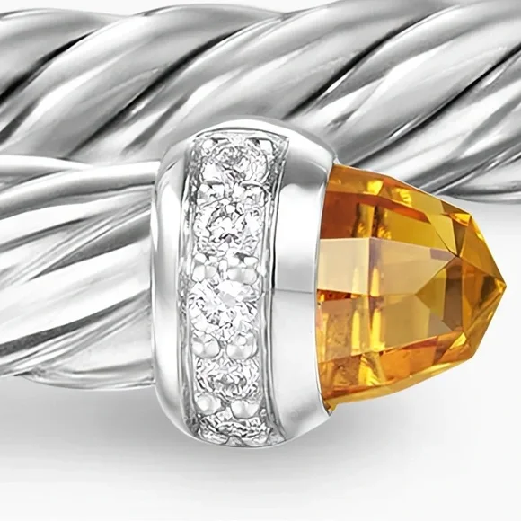 DAVID YURMAN Citrine Cablespira® Flex Bracelet - Picture 5 of 5